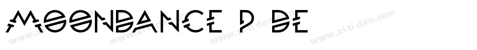 Moondance-P1dE字体转换