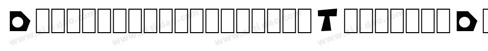 DemoncubicblockfontTile-zr1D字体转换