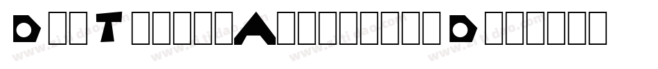 DjbTaggedAgain-ve1D字体转换