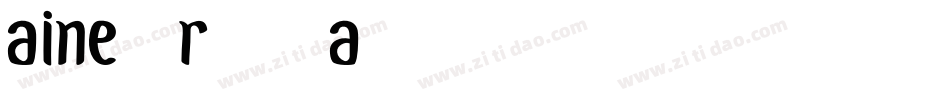 Aine-R74A字体转换
