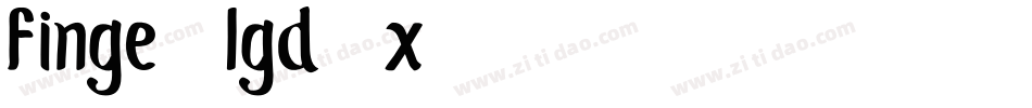 Finge-lgd7X字体转换