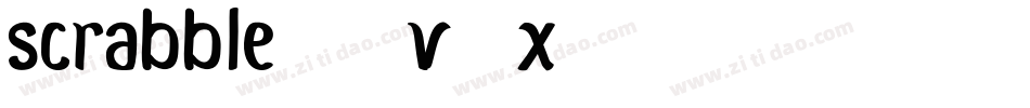 Scrabble-2v7X字体转换 Scrabble-2v7X字体转换