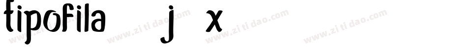 Tipofila-0j7X字体转换