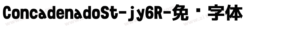 ConcadenadoSt-jy6R字体转换