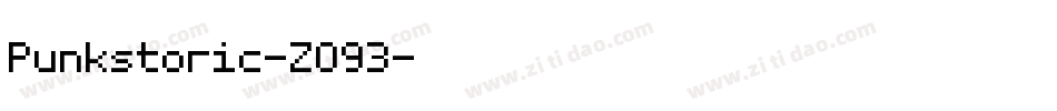 Punkstoric-ZO93字体转换