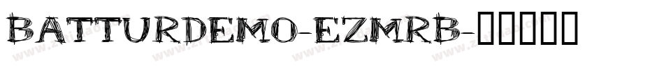 BatturDemo-eZMrB字体转换