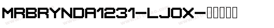 Mrbrynda1231-lJ0X字体转换