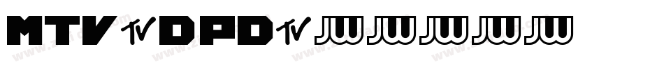 Mtv-D1pD字体转换
