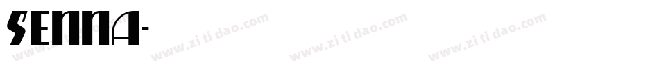 SENNA字体转换
