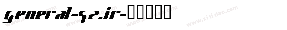 General-qZjr字体转换