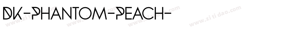 DK-Phantom-Peach字体转换