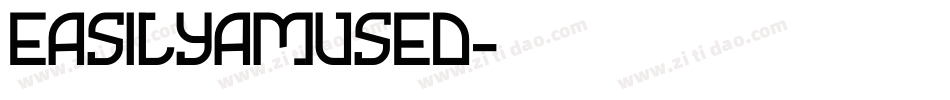 EASILYAMUSED字体转换