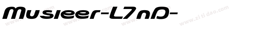 Musieer-L7nD字体转换