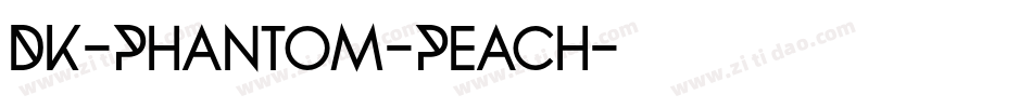 DK-Phantom-Peach字体转换