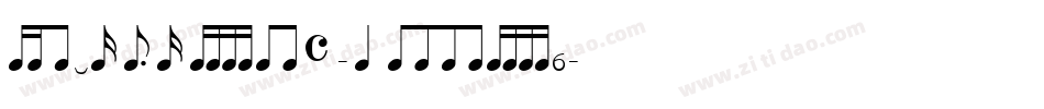 Musisync-qYy6字体转换
