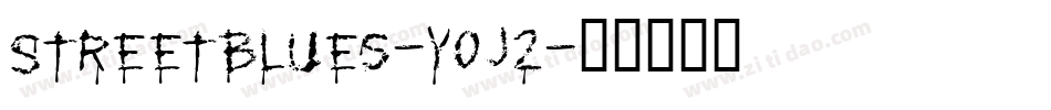 StreetBlues-y0J2字体转换