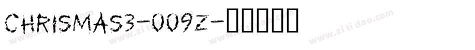 Chrismas3-oo9z字体转换