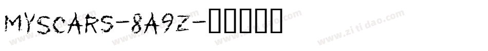 MyScars-8a9z字体转换