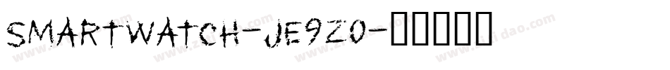 SmartWatch-jE9Z0字体转换 SmartWatch-jE9Z0字体转换