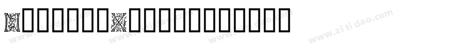 Napoli-Xlight字体转换