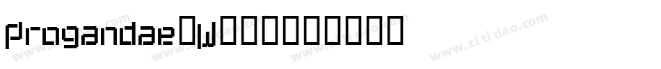 Progandae-W574字体转换