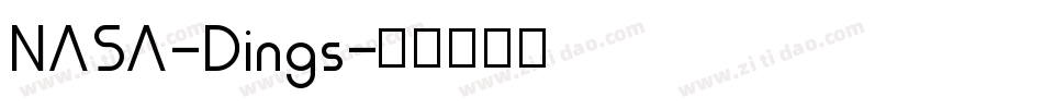 NASA-Dings字体转换