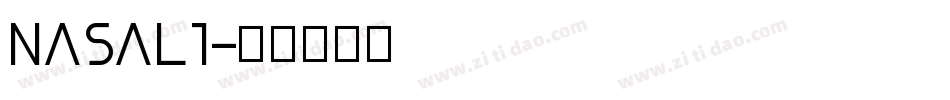NASAL1字体转换