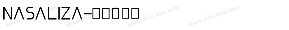 NASALIZA字体转换