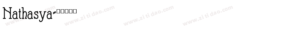 Nathasya字体转换