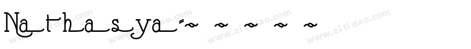 Nathasya字体转换