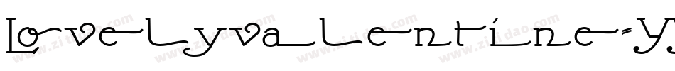 Lovelyvalentine-YYPy字体转换