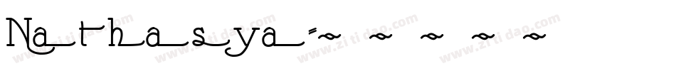 Nathasya字体转换