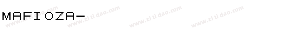 Mafioza字体转换