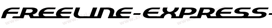 FreeLine-Express字体转换