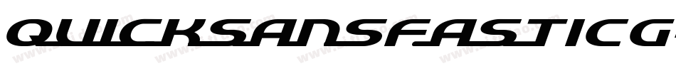 QuicksansFastICG字体转换