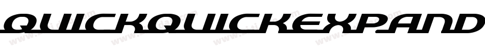 quickquickexpand字体转换