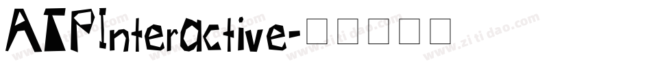 ATPInteractive字体转换