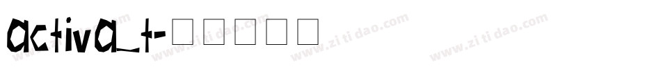 activa_t字体转换