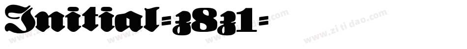 Initial-z8z1字体转换