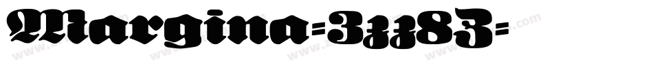 Margina-3zz8Z字体转换
