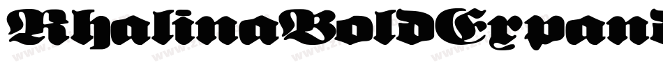 RhalinaBoldExpanded-MD0w字体转换 RhalinaBoldExpanded-MD0w字体转换