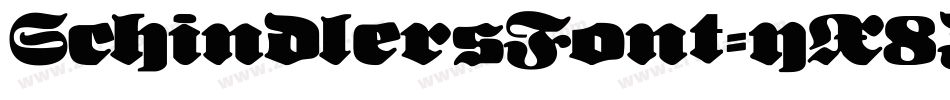 SchindlersFont-yX8Z字体转换 SchindlersFont-yX8Z字体转换