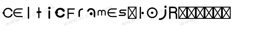 CelticFrames-DOjR字体转换