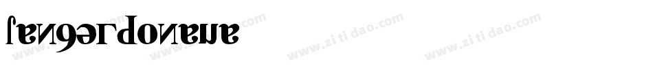 fengardoneue字体转换