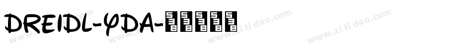 Dreidl-Yda字体转换