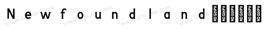 Newfoundland字体转换