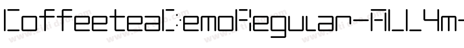 CoffeeteaDemoRegular-ALL4m字体转换