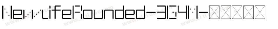 NewlifeRounded-3G4M字体转换