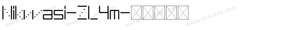 Nikwasi-ZL4m字体转换