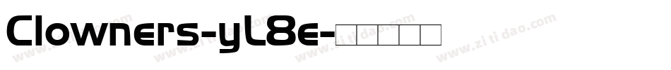 Clowners-yL8e字体转换